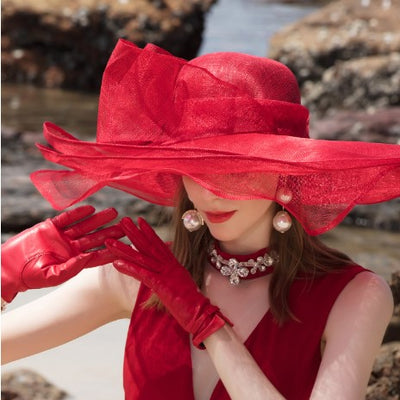 Sombrero Casual de Tres Capas para Mujer - Versátil y Elegante