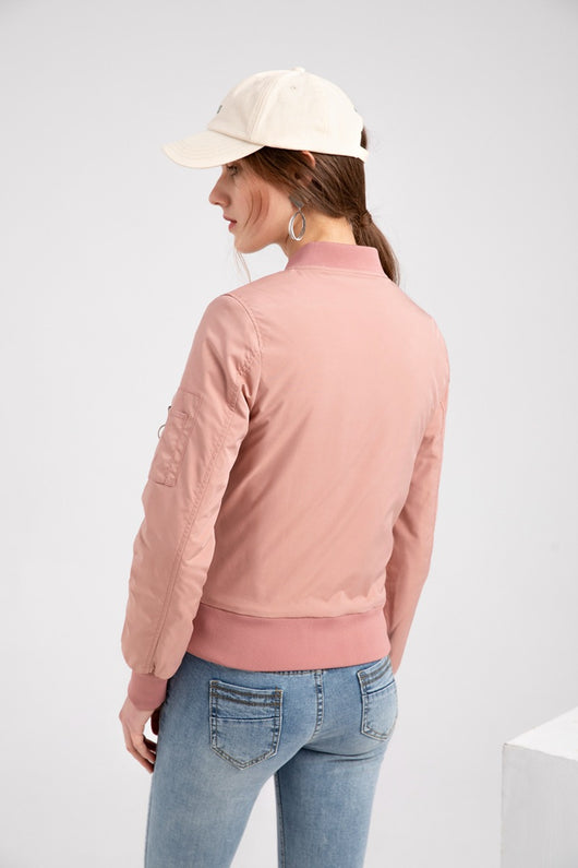 Chaqueta Bomber Deportiva para Mujer - Primavera y Otoño - Image 13
