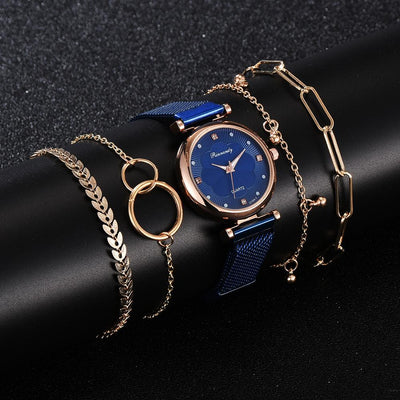 Reloj de Pulsera con Malla de Aleación - Image 4