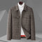Jaqueta Casual Masculina com Lapela - Estilo Moderno para Outono