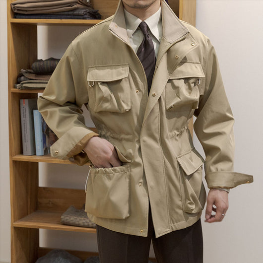 Abrigo Holgado Impermeable y Cortaviento para Primavera - Image 2