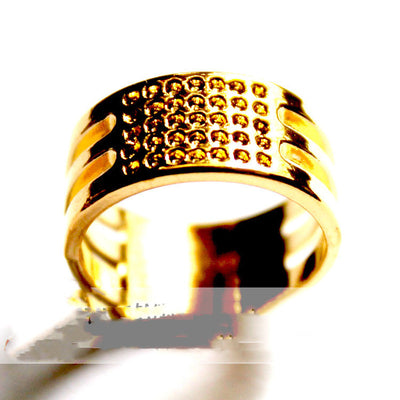 Dedal Anillo Dorado con Protector para Costura y Bordado - Image 6