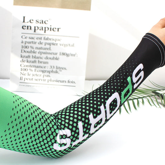 Protectores de Brazo Ice Silk para Hombre - Manga Refrescante Oversized - Image 9