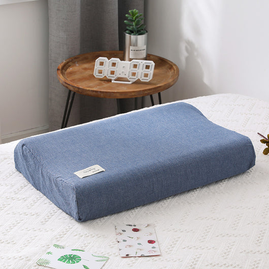 Funda de Almohada de Algodón Lavado con Látex Hipoalergénica - Image 22