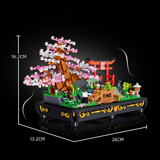 Miniatura de Bonsái Creativo en Resina - Modelo Verde Pino - Image 10