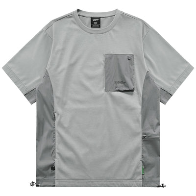Playera de Contraste con Costuras Combinadas - Image 7