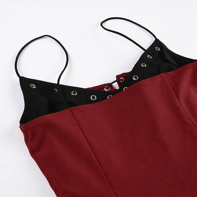 Camiseta Ajustada Bicolor con Encaje y Control de Cintura - Image 14