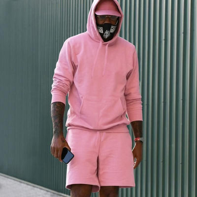 Conjunto de Sudadera y Shorts con Forro Polar para Hombre - Image 37