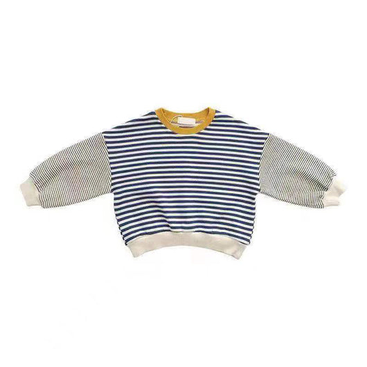Sudadera Infantil con Costuras Contrastantes y Rayas - Image 5