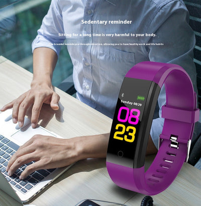 Pulsera Deportiva Inteligente Monitor de Presión Arterial y Frecuencia Cardíaca - Image 10