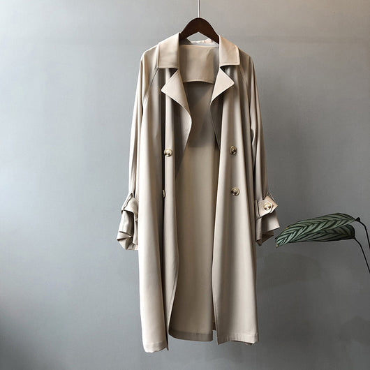 Abrigo Coreano Talla Grande Corte Holgado Elegante - Image 9