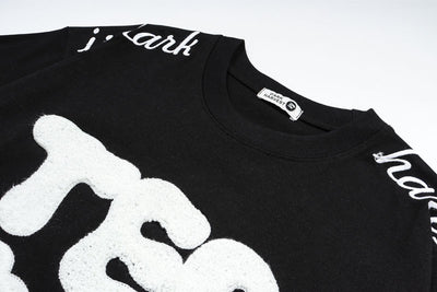 Camiseta Manga Corta Hombre con Bordado Flocking Alfabeto - Image 14