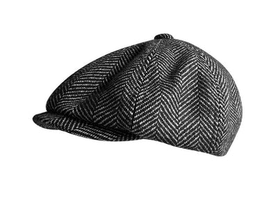 Boina de Lana Octagonal con Patrón Espiga - Image 7