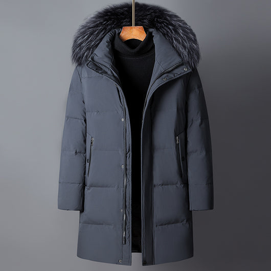 Chaqueta Acolchada de Plumas para Hombre, Estilo Moderno - Image 8