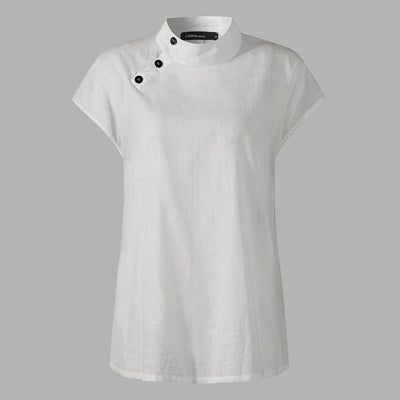Camisa Suelta Casual de Manga Corta - Image 13