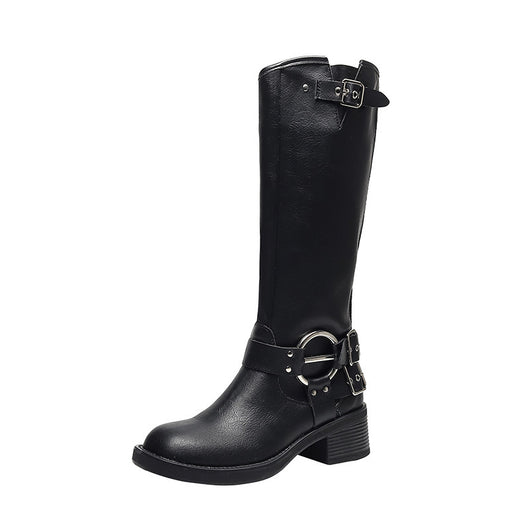 Botas Talla Grande Hasta la Rodilla para Mujer - Image 3