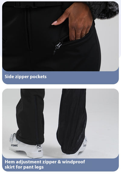 Traje de Esquí Integral para Mujer Térmico Impermeable - Image 9