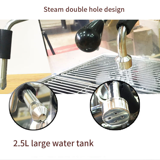 Máquina de Espresso Semiautomática Profesional para Casa y Negocio - Image 4