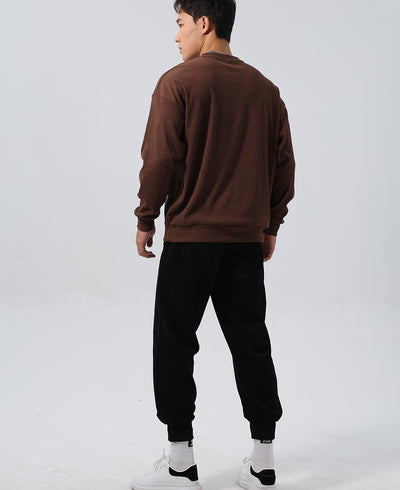 Sudadera Deportiva Jacquard con Rayas, Corte Relajado y Hombros Caídos - Image 14