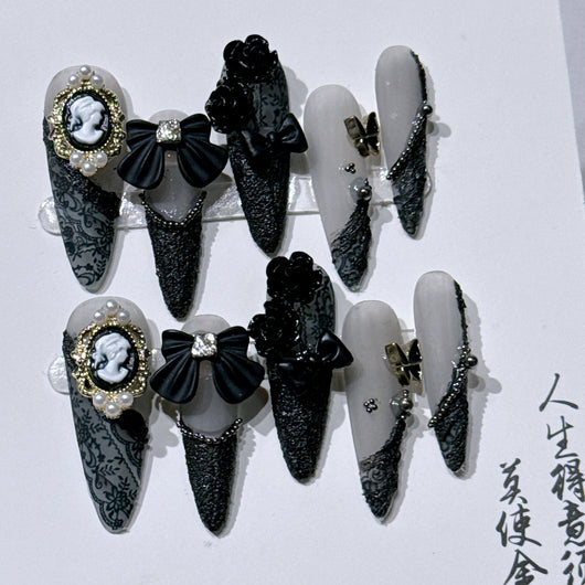 Pegatinas de Uñas Camellia Baroque Beauty - Image 2