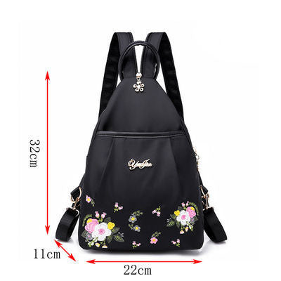 Mochila Oxford para Dama con Bordado Versátil - Image 6
