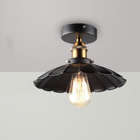 Lámpara de Techo Industrial de Hierro - Luz Colgante Minimalista - Image 6
