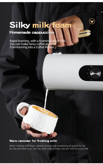 Batidor de Leche Eléctrico para Bebidas Frías y Calientes - Image 9