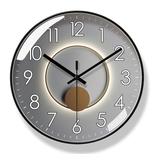 Reloj de Pared Silencioso Lujo Americano para Sala de Estar - Image 2