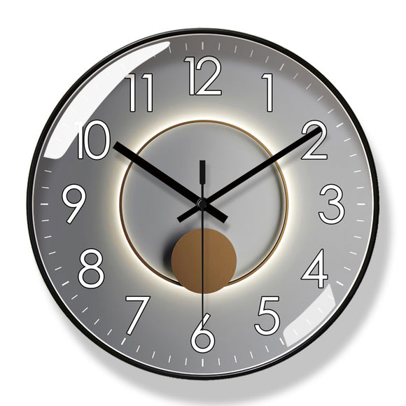 Reloj de Pared Silencioso Lujo Americano para Sala de Estar