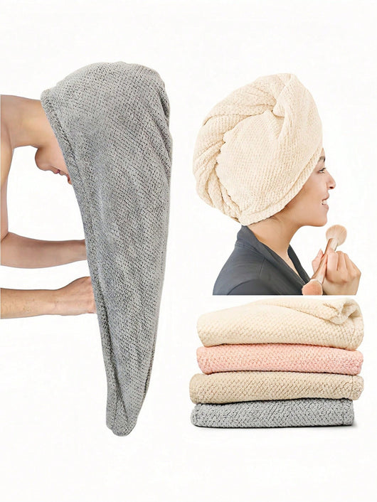 Gorro Secador de Microfibra Coral Ultra Absorbente - Image 11