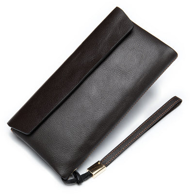 Billetera de Cuero Estilo Coreano Piel Vacuno Premium Mujer Mediana - Image 7