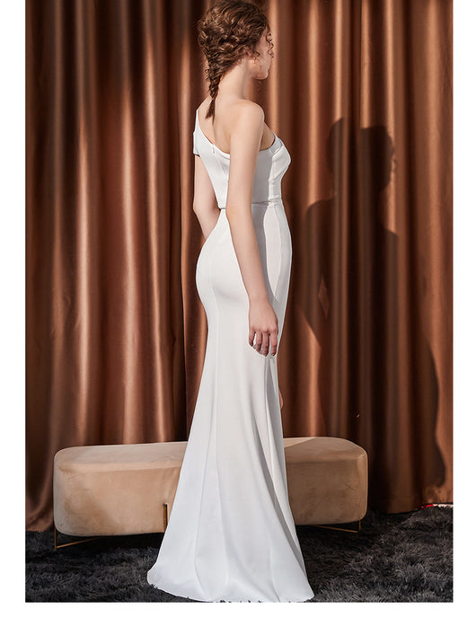 Vestido Largo de Cola de Pez para Dama Elegante y Sofisticado - Image 16
