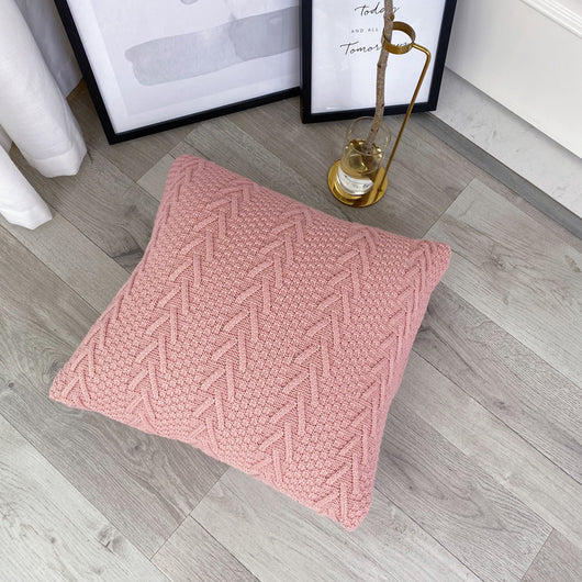 Almohada Nórdica Tejida para Sofá y Descanso - Image 11