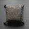 Taupe Tassel Pillowcase 45 X 45 Cm Without Core