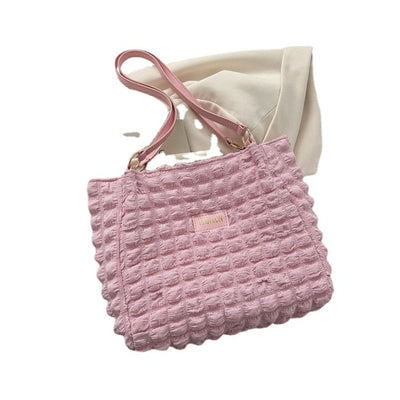 Bolso Tote Impermeable Acolchado para Mujer - Image 10