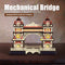 Puente de Cadena Mecánica - Puzzle 3D Desafiante