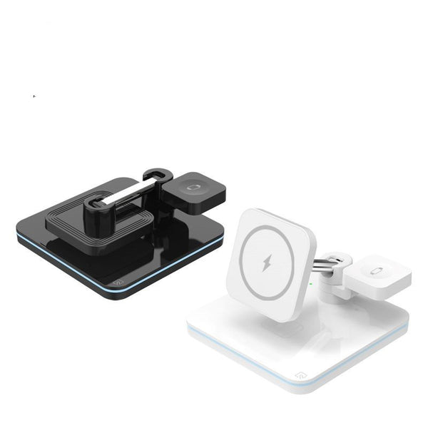 Cargador Inalámbrico 3 en 1 para Smartphone, Reloj y Auriculares - Image 4