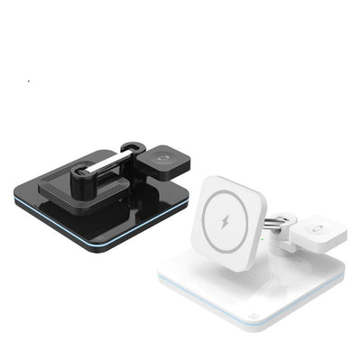 Cargador Inalámbrico 3 en 1 para Smartphone, Reloj y Auriculares - Image 4