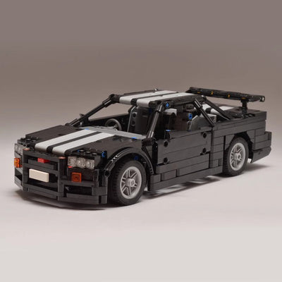 Auto Deportivo R34 Armable con Control Remoto