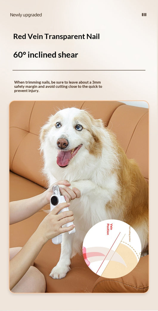 Cortauñas y Limador Eléctrico para Mascotas - Image 14