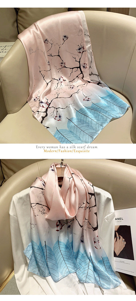 Pañuelo de Seda Hangzhou Premium Largo - Image 31