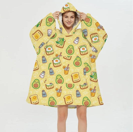 Suéter Manta Estampado Aguacate para Padres e Hijos - Image 18