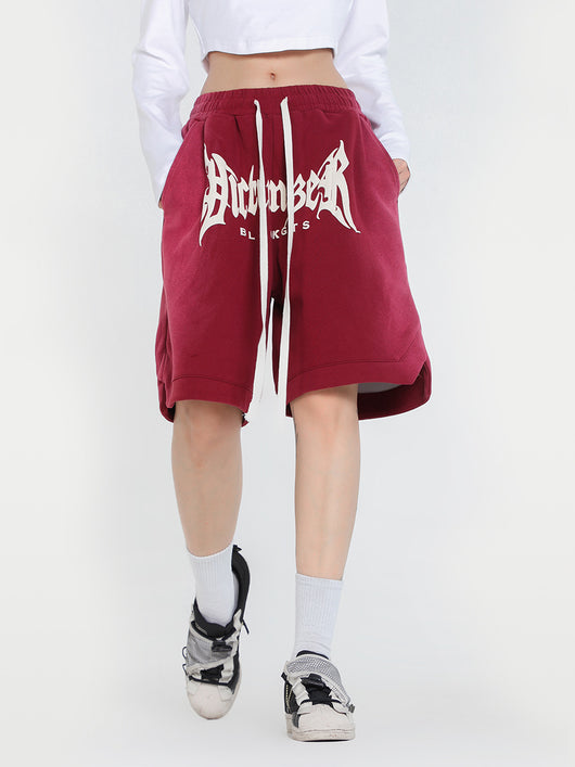 Shorts Deportivos Basketball con Letras Góticas y Cordón Ajustable - Image 11