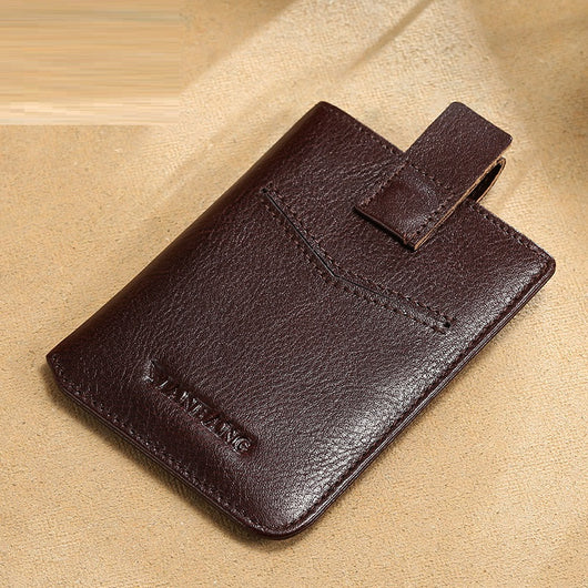 Cartera Minimalista Antirrobo de Cuero Premium para Documentos y Tarjetas - Image 3