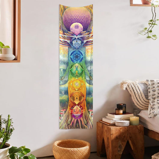 Tapiz de Meditación Multielemental Misterioso - Image 41