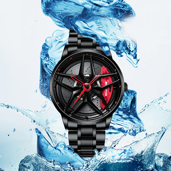 Reloj Hueco Pentagram Forging para Hombre - Diseño Estéreo de Moda