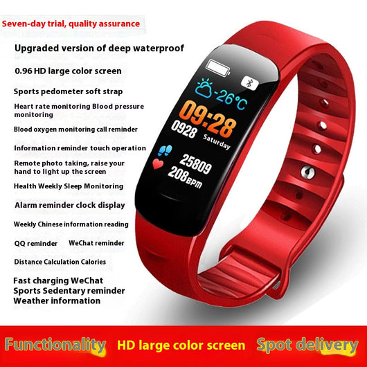 Reloj Deportivo Inteligente con Monitor Cardíaco y Presión Arterial - Image 8
