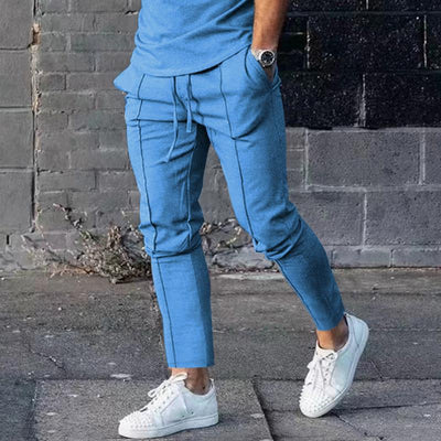 Pantalones Deportivos Casuales Estilo Europeo y Americano para Hombre - Image 18