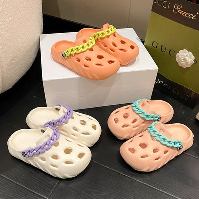Sandalias Plataforma Cómodas de Suela Blanda Impermeables para Playa - Image 8