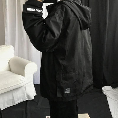 Overol Deportivo Holgado con Capucha - Diseño Casual y Moderno - Image 3